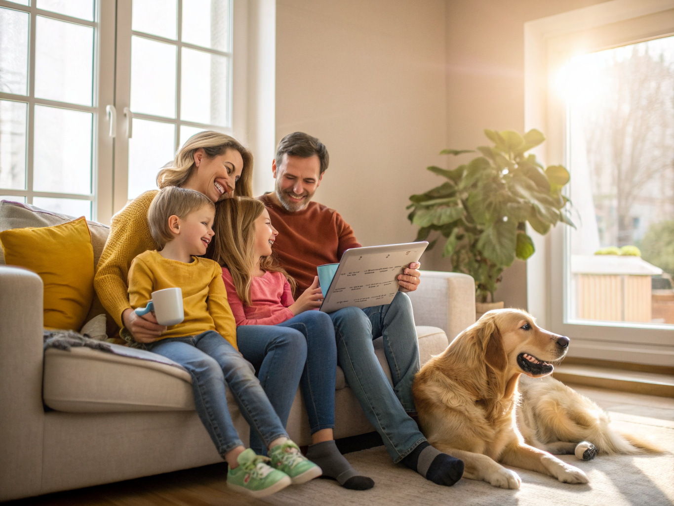 The Garcia Family with Bella